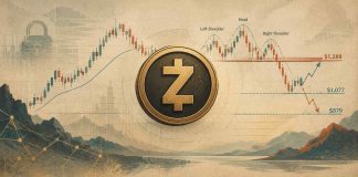 Zcash (ZEC) Value Prediction: Aid Rally Faces $1,288 Resistance as Head-and-Shoulders Sample Alerts Correction Threat Zcash (ZEC) Value Prediction: Aid Rally Faces $1,288 Resistance as Head-and-Shoulders Sample Alerts Correction Threat