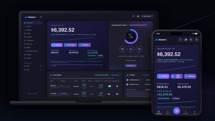 StakerX’s AI Agent Surpasses Passes $40M Staked Property on Solana Inside Three Months of Launch