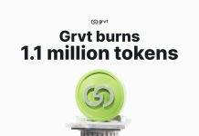 GRVT Burns 1.1 Million Tokens as Countdown to Grvt 2.Zero Begins