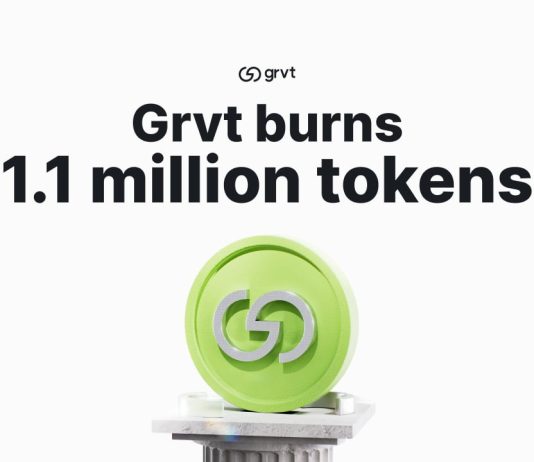 GRVT Burns 1.1 Million Tokens as Countdown to Grvt 2.Zero Begins