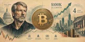 Bitcoin Worth Prediction: Michael Saylor Says BTC Will Attain $100Ok in 12 Months as 4-Yr Bull Run Begins