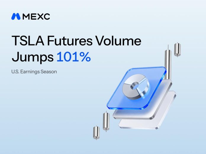 U.S. Earnings Season Heats Up as MEXC TSLA Inventory Futures Weekly Quantity Jumps 101% U.S. Earnings Season Heats Up as MEXC TSLA Inventory Futures Weekly Quantity Jumps 101%