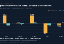 Bitcoin ETF Week Stays Optimistic After Almost $774 Million In Late Outflows