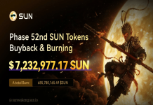 SUN.io Completes 52nd Buyback and Burn: Complete SUN Burned Surpasses 685M as SunSwap Accelerates Ecosystem Integrations