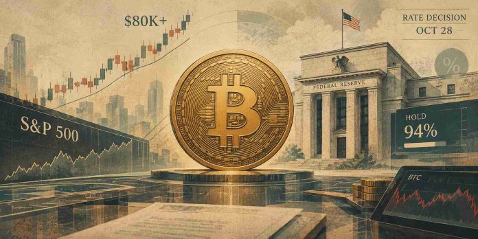 Bitcoin Value Immediately: BTC Outperforms S&P 500 Above $80Okay as Fed Curiosity Fee Resolution Looms