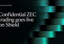 Confidential ZEC buying and selling goes dwell on Protect
