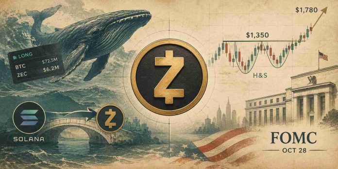 Zcash (ZEC) Value Prediction: Whale Goes Lengthy Earlier than FOMC Announcement as H&S Sample Places $1,350 in Focus Zcash (ZEC) Value Prediction: Whale Goes Lengthy Earlier than FOMC Announcement as H&S Sample Places $1,350 in Focus