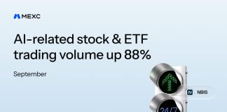 MEXC Studies 88% Development in AI-Associated Tokenized U.S. Inventory and ETF Buying and selling Quantity in September, With 4 Infrastructure Sectors Up Over 90%