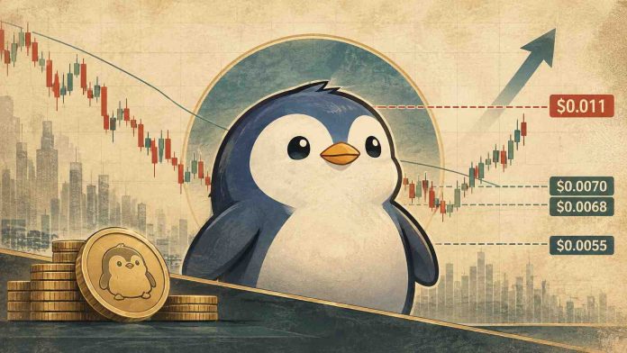Pudgy Penguins (PENGU) Value Prediction: Can Bulls Break $0.011 Resistance and Set off a Main Rally?